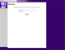 Tablet Screenshot of elists.musl.com